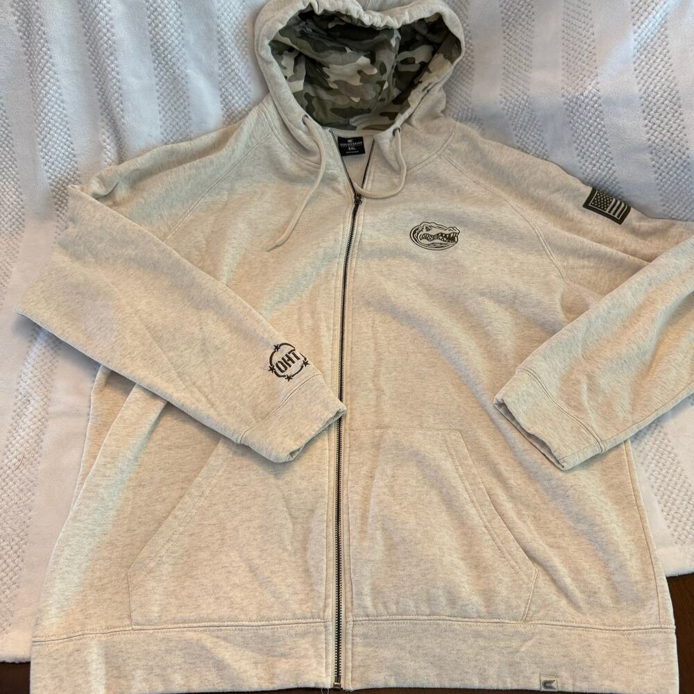colosseum UF gators OHT american flag full zip sweatshirt size XXL